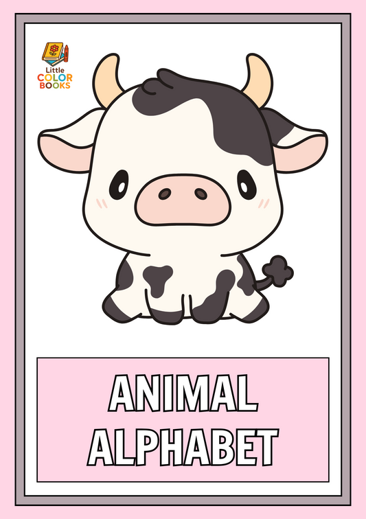 Animal Alphabet Coloring Book: Learn the ABCs with Fun and Friendly Animals!