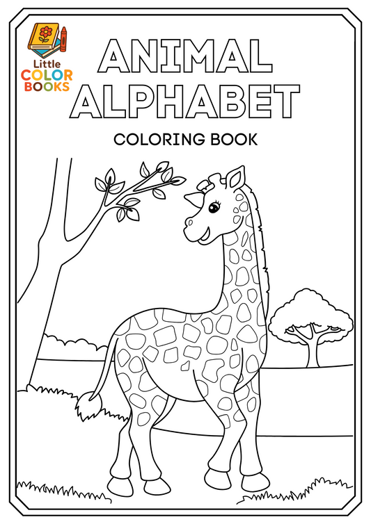 Animal Alphabet Coloring Book: Discover Letters Through the Wonders of the Animal Kingdom