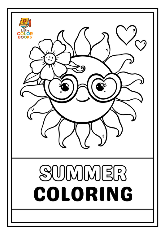 Summer Coloring Book: Celebrate the Joy and Fun of Sunny Days
